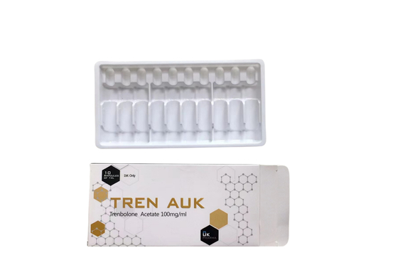 Blister Cairan Oral Jarum Air Dalam Blister Putih Tray Powder Needle Plastik Tray