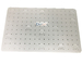 White Rectangle 160 Rongga Plastik Nursery Trays EPS Foam Seed Starter Trays