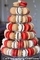 2017 Food grade Macaron Tower Stand Clear Macaron Stand Plastic Macaron tower baru dengan sertifikat CE