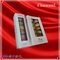 Gold Stamping Cardboard Macaron Paper Gift Box Kemasan 6pcs Dengan Tutup