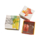 2pcs Nice Printing Macaron Kemasan Kotak Kertas Kraft dengan Baki Bagian Dalam Plastik