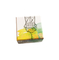 2pcs Nice Printing Macaron Kemasan Kotak Kertas Kraft dengan Baki Bagian Dalam Plastik