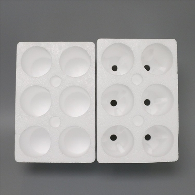 Custom Shape White EPS Foam Packaging Shock-Proof Poly Dragon Foam Molding Plastic Lining Foam Box