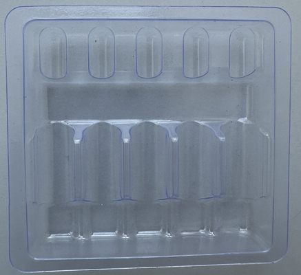1ml 2ml 5ml 10ml 5 bungkus ampul nampan PET tray vakum kustomisasi