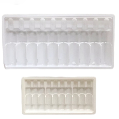 Customized Wholesale Of Drug Ampoule Trays Water Injection 1ml, 2ml, 5ml, 10m PET Ampoule Trays Grosir