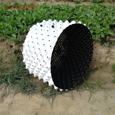 Pertumbuhan Akar Putih 0.9mm HDPE Plastik Air Pot Ember Pemangkasan Udara Rumah Kaca