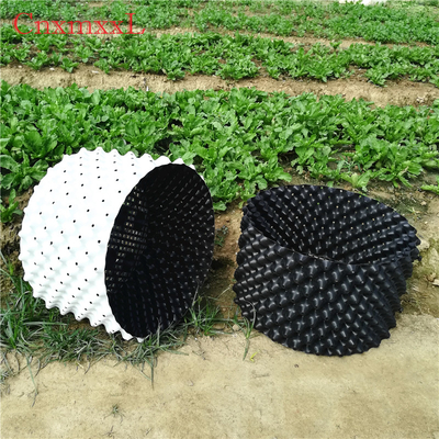 Pertumbuhan Akar Putih 0.9mm HDPE Plastik Air Pot Ember Pemangkasan Udara Rumah Kaca