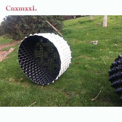 99L White Outdoor Tree Nursery Pot Udara Plastik Hitam