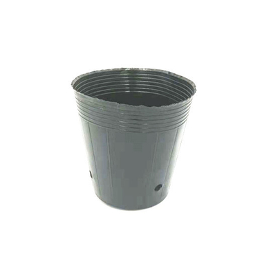 Kromium Plated Plastic Nursery Pot Benih Anggrek Menumbuhkan Pot Hitam Untuk Rumah Kaca
