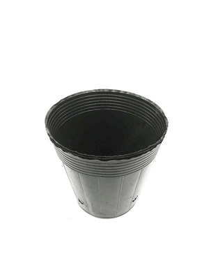 Ukuran Custom Hitam PVC PS Plastik Lembut Bunga Nutrisi Pot Untuk Menanam