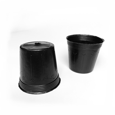 Custom Plastik Pot Bunga Soft Plastik Nursery Pot Untuk Rumah