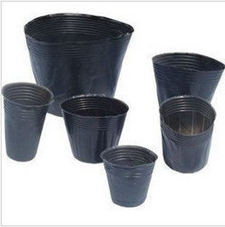 Custom Plastik Pot Bunga Soft Plastik Nursery Pot Untuk Rumah