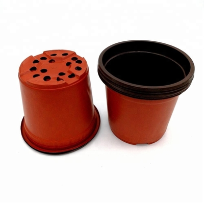 PP Sun 15cm lebar Botol bunga plastik 12 lubang drainase