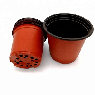 PP Sun 15cm lebar Botol bunga plastik 12 lubang drainase