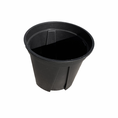 Grosir 2.5L Taman Hitam Plastik Nursery Gallon Pot tebal Gallon Bonsai pemangkasan Terbuat dari PP / HDPE