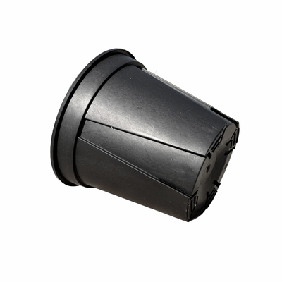 Grosir 2.5L Taman Hitam Plastik Nursery Gallon Pot tebal Gallon Bonsai pemangkasan Terbuat dari PP / HDPE