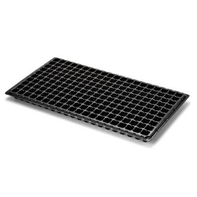 Tray untuk menumbuhkan tanaman Tray untuk menumbuhkan benih 50,72,128,200,288 Sel HIPS Plastik Benih Perkebunan Germination Tray dengan harga yang besar
