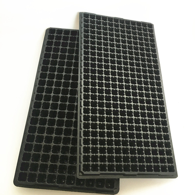 Tray untuk menumbuhkan tanaman Tray untuk menumbuhkan benih 50,72,128,200,288 Sel HIPS Plastik Benih Perkebunan Germination Tray dengan harga yang besar