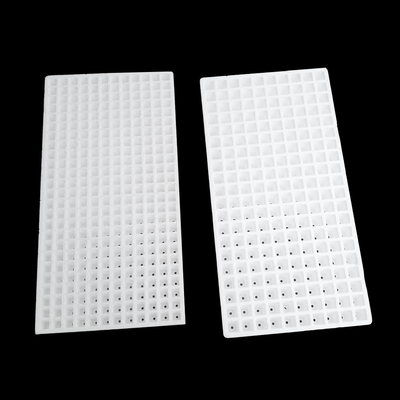 Tray benih berkapasitas tinggi yang mengambang Tray benih putih EPS EPP EPE 21,32,50,72,105,128200 sel