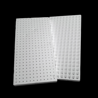 Tray benih berkapasitas tinggi yang mengambang Tray benih putih EPS EPP EPE 21,32,50,72,105,128200 sel