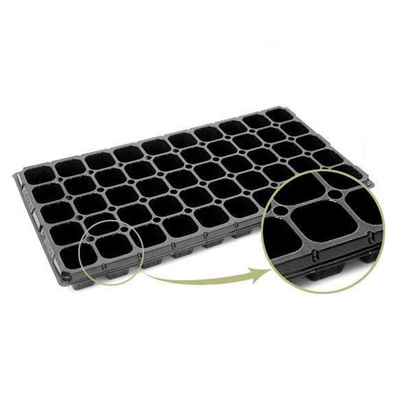 Gaya Mode 200 Lubang Plastik Biji Tray Pot Nursery Tray