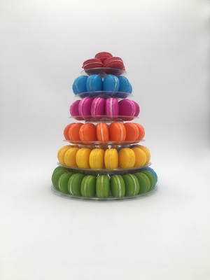 6 Tingkat Blister Clear Macaron Tower Untuk Dekorasi Kue