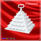 Min-Pyramid untuk 60 pcs macarons 4/5/6/7 tier Macaron Pyramid Tower