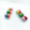 6 Lubang Gula PET Macaron Box Kemasan Kotak Macaron Dengan Lengan Bening