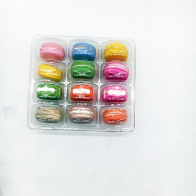 12 Tray Makaron Kerongkongan Tray Kemasan Plastik Blister