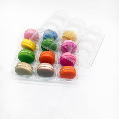 12 Tray Makaron Kerongkongan Tray Kemasan Plastik Blister