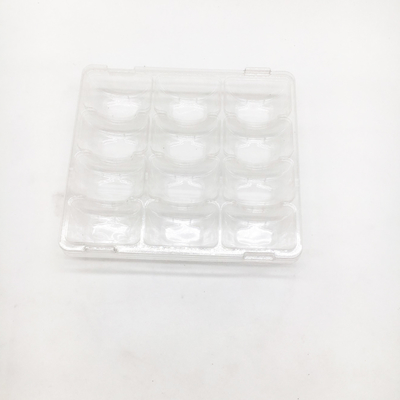 12 Tray Makaron Kerongkongan Tray Kemasan Plastik Blister