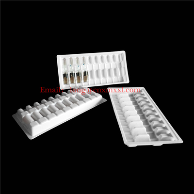 Ampul Plastik Berkualitas Tinggi 1ml 2ml 5ml 10ml Plastik Jelas Blister Packaging Vials Blister Tray Box