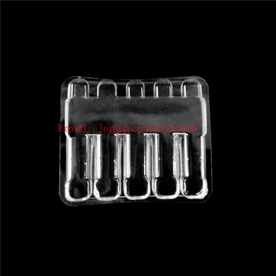 Plastik Vial Ampul Blister Tray Pengemasan Obat 2ml 3ml 5ml 10ml