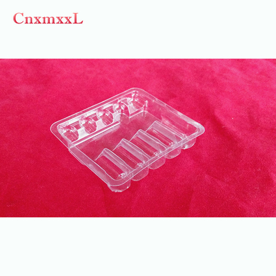 ISO Certificate Vial Ampoule Tray Plastik Packing Tray Untuk 2ml 3ml 5ml 10ml