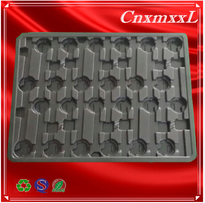 Tray ESD Hitam Antistatik Untuk Komponen Elektronik PCB