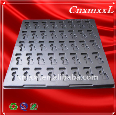Tray ESD Hitam Antistatik Untuk Komponen Elektronik PCB