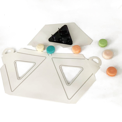 Menara Kemasan Makaron Kertas 9 Pcs 2 Tiers Menara Makaron