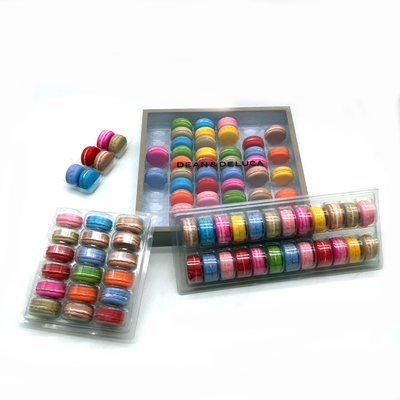 Kemasan Makaron Plastik Transparan Blister 6 X 10 Susunan 60 Sel Peti Kemasan Makaron