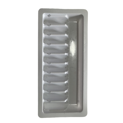 PET Barang rapuh Pengemasan Tray Botol kaca Pengemasan tetap Tray Injeksi air 1ml 2ml 5ml 10ml Ampul Tray