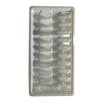PET Barang rapuh Pengemasan Tray Botol kaca Pengemasan tetap Tray Injeksi air 1ml 2ml 5ml 10ml Ampul Tray