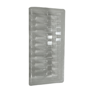 PET Barang rapuh Pengemasan Tray Botol kaca Pengemasan tetap Tray Injeksi air 1ml 2ml 5ml 10ml Ampul Tray