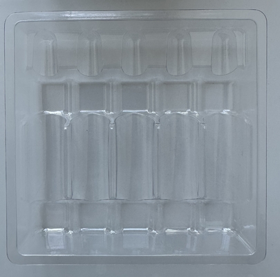 PET Barang rapuh Pengemasan Tray Botol kaca Fisik Pengemasan Tray Injeksi air 1ml 2ml 5ml 10ml 5 Paket