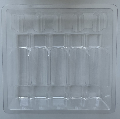 PET Barang rapuh Pengemasan Tray Botol kaca Fisik Pengemasan Tray Injeksi air 1ml 2ml 5ml 10ml 5 Paket