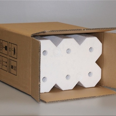 Supply Shock-absorbing Thermal Insulation Wine Foam Box Botol kaca Kotak Foam Spot Bulat