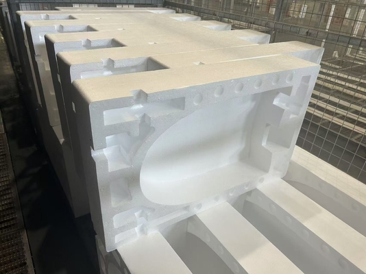 Eps Foam Sculpted Model Thermal Insulation Mengisi kemasan ke dalam papan busa V Shockproof Buoyance