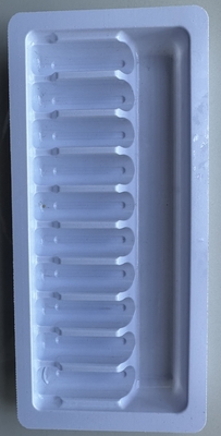 PET 1ml 2ml 5ml 10ml Ampoule Tray Vacuum Forming Tray Disesuaikan