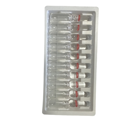 Custom PET Ampoule Tray Injeksi Air Botol Fixing Tray Kemasan yang disesuaikan