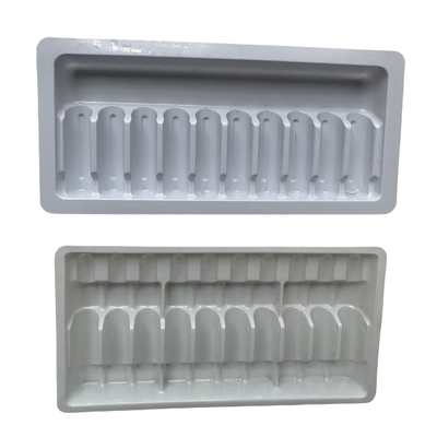 PET Ampoule Tray Disesuaikan Obat Air Injeksi Ampoule Tray