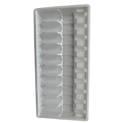 PET Ampoule Tray Disesuaikan Obat Air Injeksi Ampoule Tray