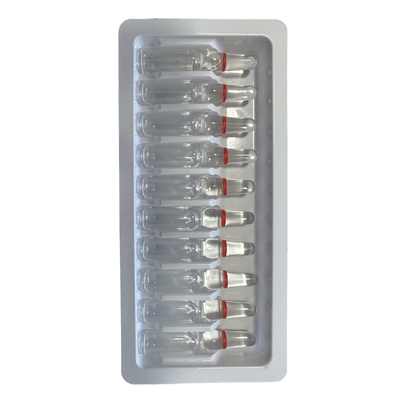 PET Ampoule Tray Disesuaikan Obat Air Injeksi Ampoule Tray